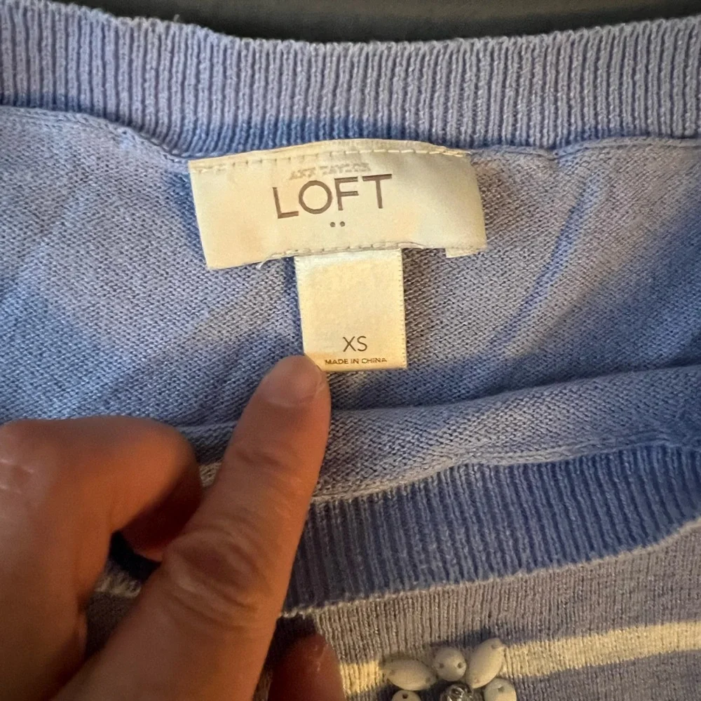 LOFT Embellished Sweater - Picture 4 of 10